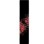 Red And Yellow Japanese Amaryllis Print Table Runner