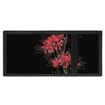 Red And Yellow Japanese Amaryllis Print Trifold Wallet