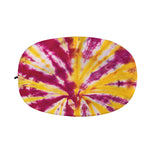 Red And Yellow Spider Tie Dye Print Car Side Mirror Covers
