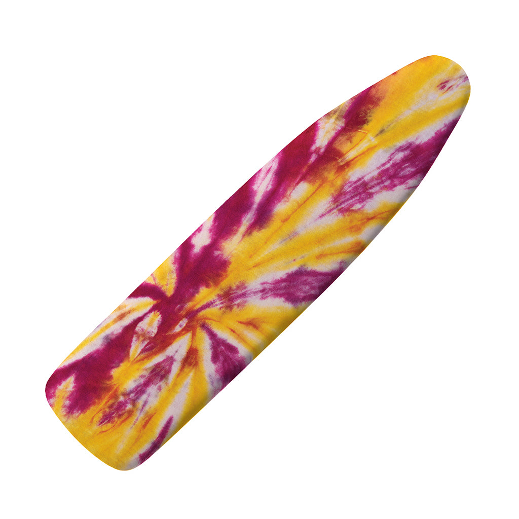 Red And Yellow Spider Tie Dye Print Ironing Board Cover