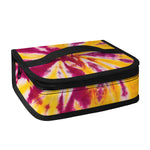 Red And Yellow Spider Tie Dye Print Small Lunch Bag