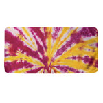 Red And Yellow Spider Tie Dye Print Towel