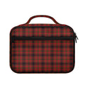 Red And Yellow Tartan Pattern Print Briefcase Bible Bag