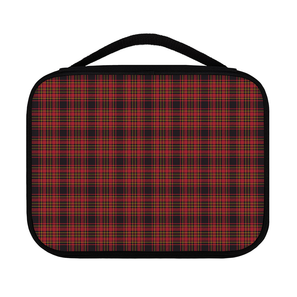 Red And Yellow Tartan Pattern Print Classic Bible Case
