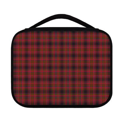 Red And Yellow Tartan Pattern Print Classic Bible Case