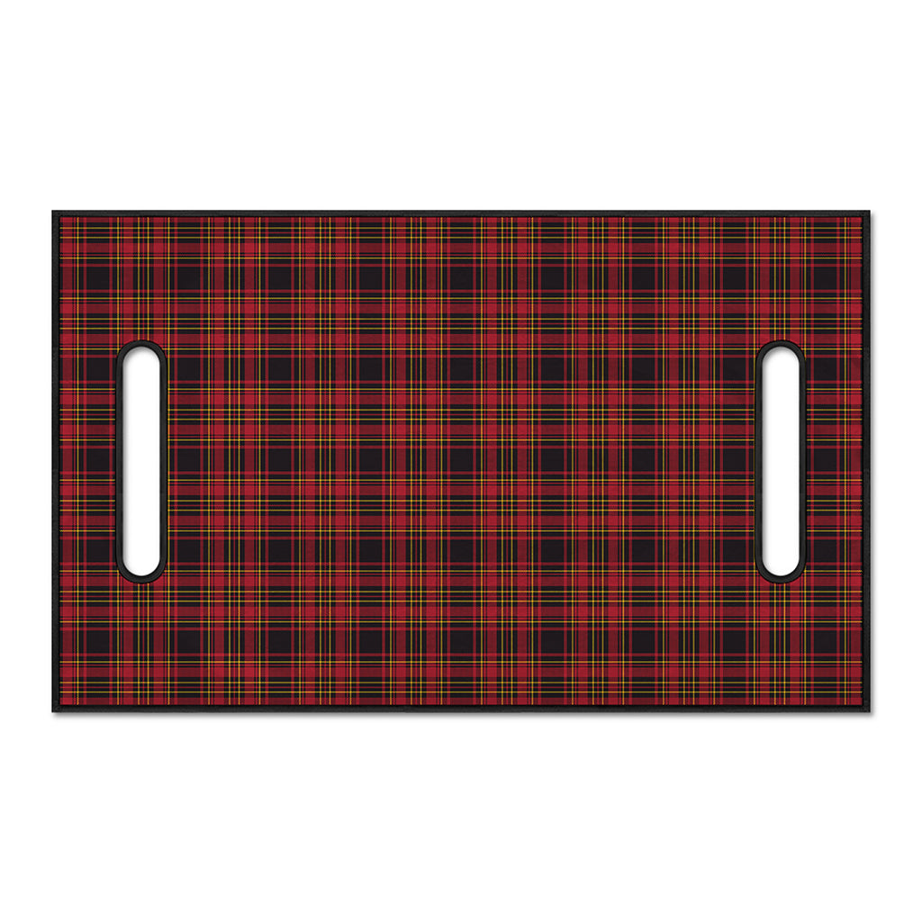 Red And Yellow Tartan Pattern Print Golf Cart Seat Cover
