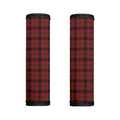 Red And Yellow Tartan Pattern Print Handle Covers