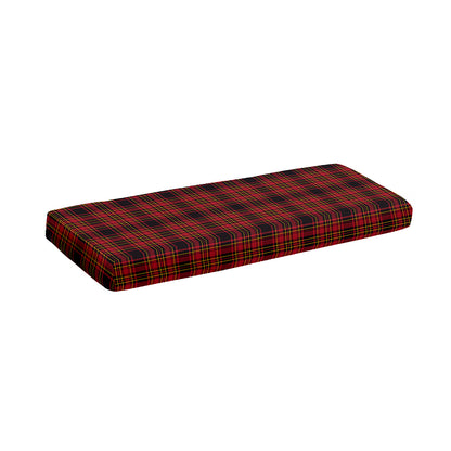 Red And Yellow Tartan Pattern Print Piano Keyboard Cover