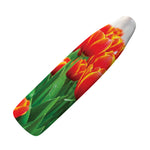 Red And Yellow Tulip Print Ironing Board Cover