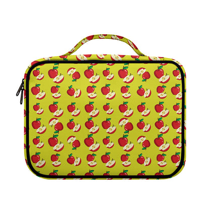 Red Apple Fruit Pattern Print Briefcase Bible Bag
