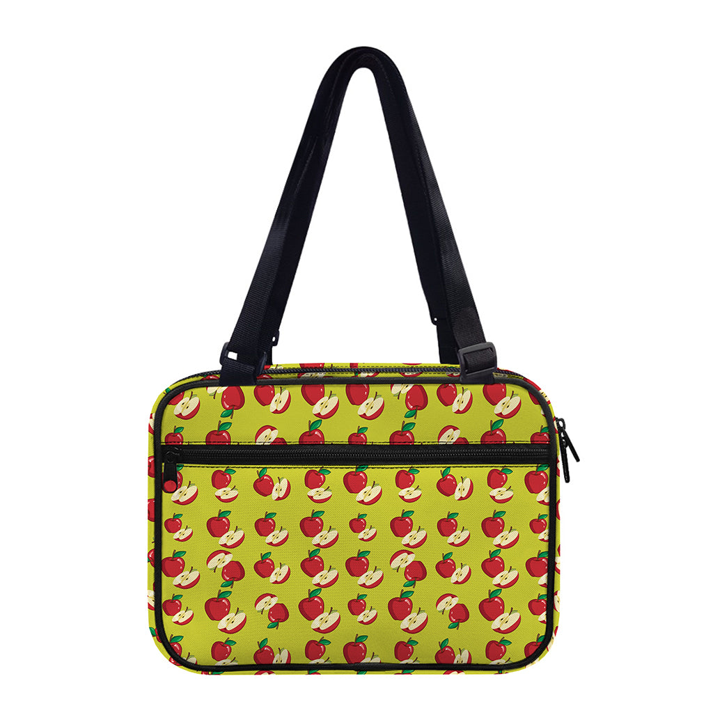 Red Apple Fruit Pattern Print Double Strap Bible Bag