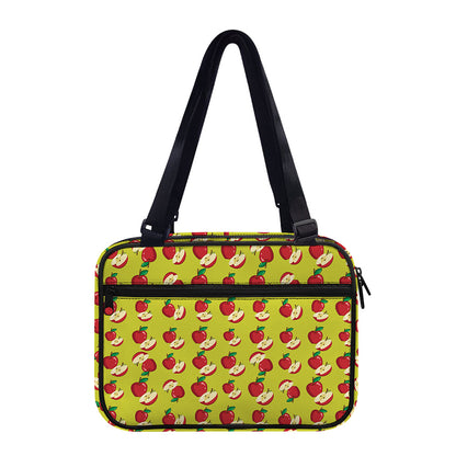 Red Apple Fruit Pattern Print Double Strap Bible Bag
