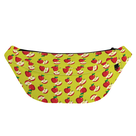 Red Apple Fruit Pattern Print Fanny Pack