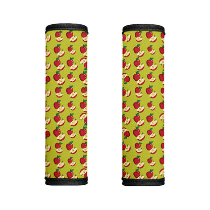 Red Apple Fruit Pattern Print Handle Covers