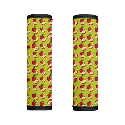 Red Apple Fruit Pattern Print Handle Covers