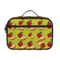 Red Apple Fruit Pattern Print Portable Lunch Bag