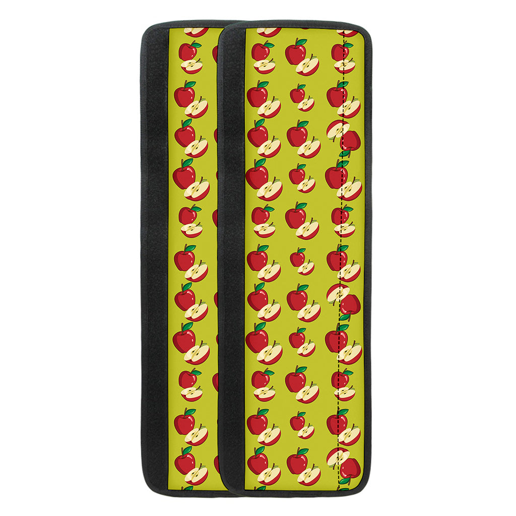 Red Apple Fruit Pattern Print Refrigerator Handle Covers
