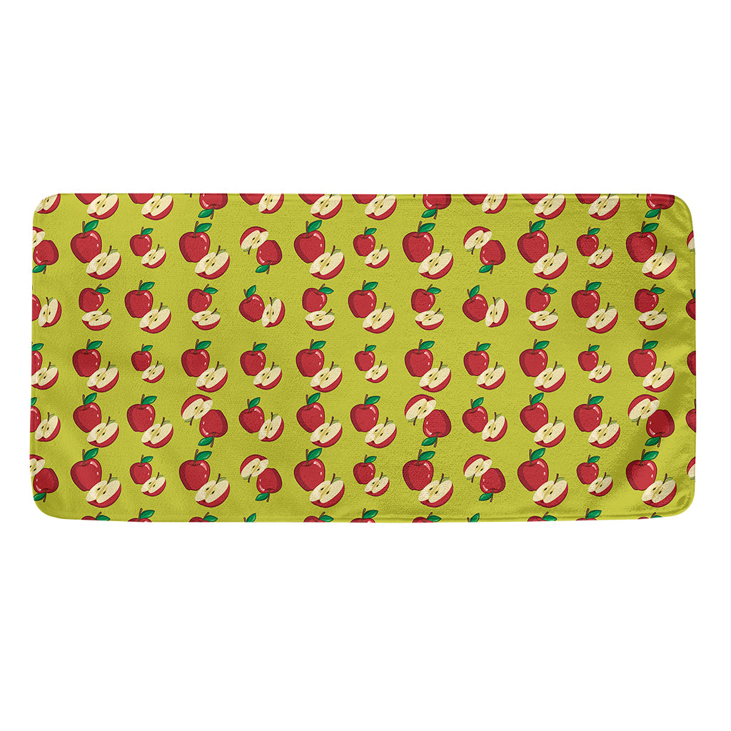 Red Apple Fruit Pattern Print Towel