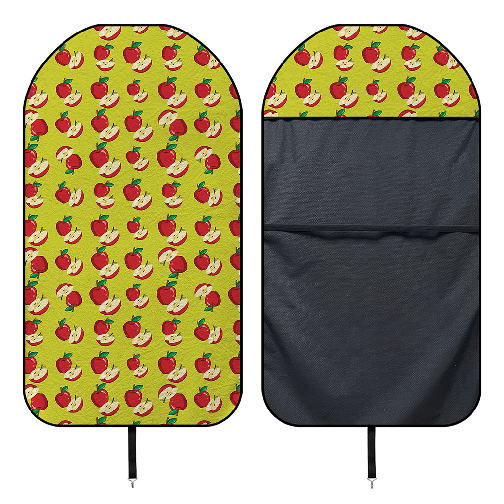 Red Apple Fruit Pattern Print Waterproof Car Seat Cover