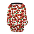 Red Apple Pattern Print Baby Seat Cover