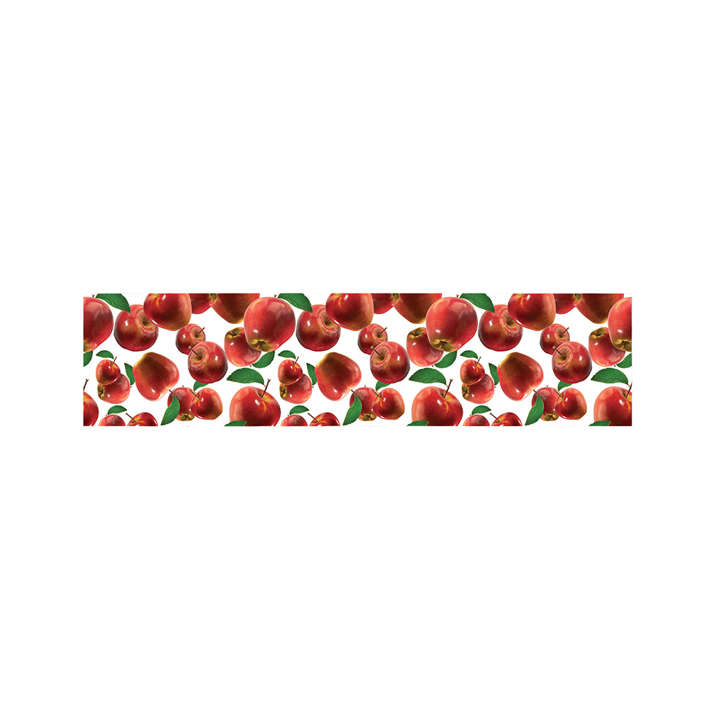 Red Apple Pattern Print Bed Runner
