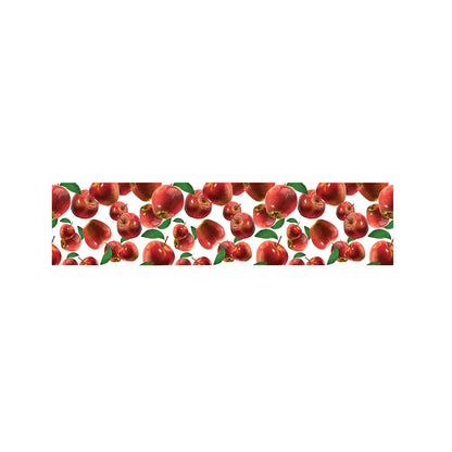 Red Apple Pattern Print Bed Runner