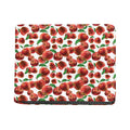 Red Apple Pattern Print Bifold Wallet