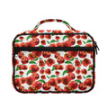 Red Apple Pattern Print Briefcase Bible Bag