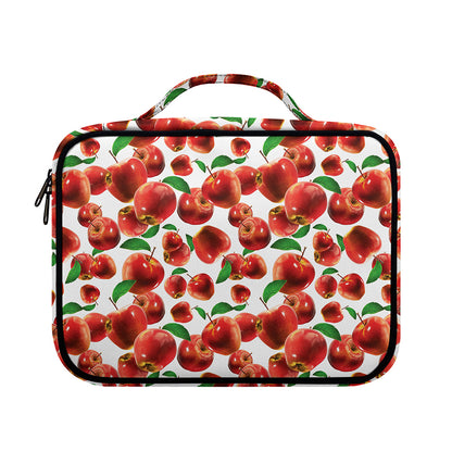Red Apple Pattern Print Briefcase Bible Bag