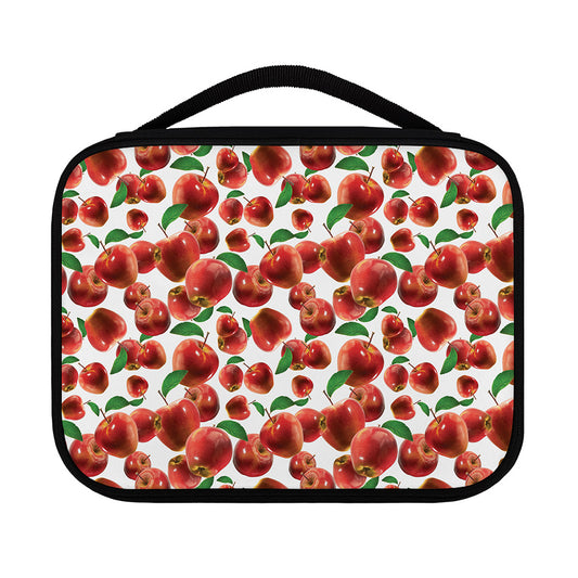 Red Apple Pattern Print Classic Bible Case