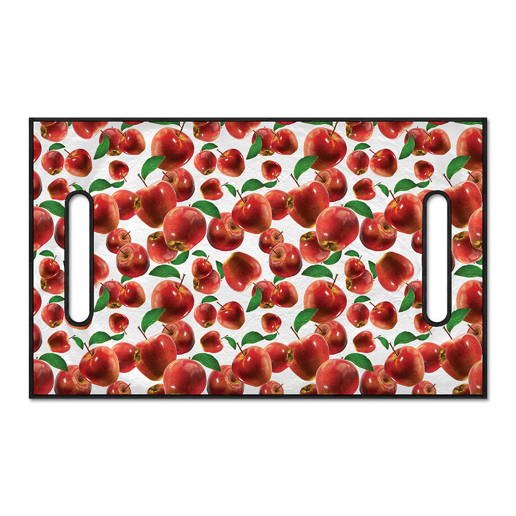 Red Apple Pattern Print Golf Cart Seat Cover