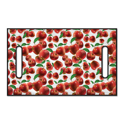 Red Apple Pattern Print Golf Cart Seat Cover