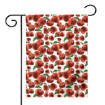 Red Apple Pattern Print House Flag