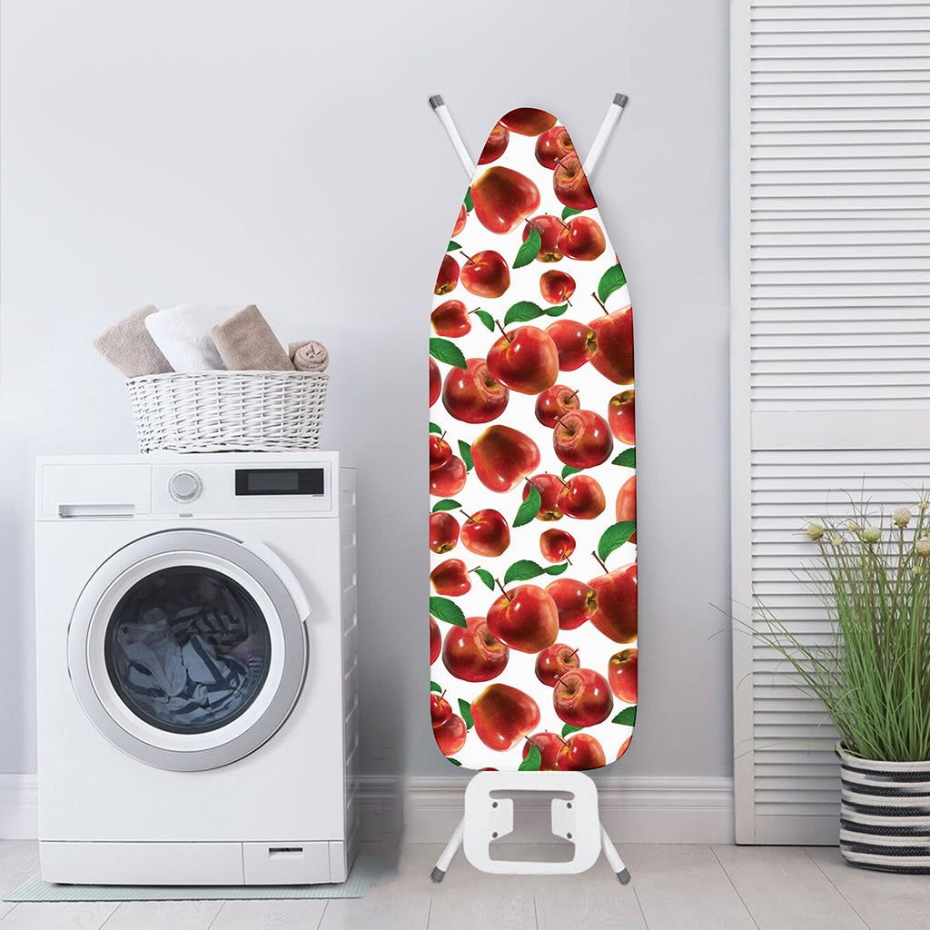 Red Apple Pattern Print Ironing Board Cover