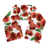 Red Apple Pattern Print Scarf