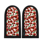 Red Apple Pattern Print Skillet Handle Cover