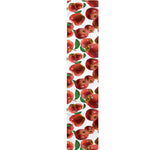 Red Apple Pattern Print Table Runner