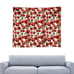Red Apple Pattern Print Tapestry