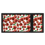Red Apple Pattern Print Trifold Wallet