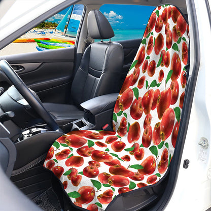 Red Apple Pattern Print Waterproof Car Seat Cover