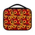 Red Autumn Sunflower Pattern Print Classic Bible Case