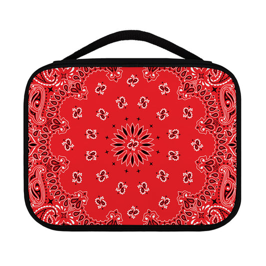 Red Black And White Bandana Print Classic Bible Case