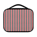Red Black And White Houndstooth Print Classic Bible Case
