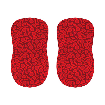 Red Blood Cells Pattern Print Bar Stool Covers