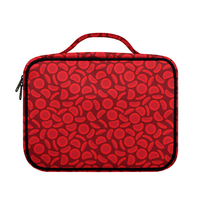 Red Blood Cells Pattern Print Briefcase Bible Bag