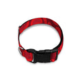 Red Blood Cells Pattern Print Dog Collar