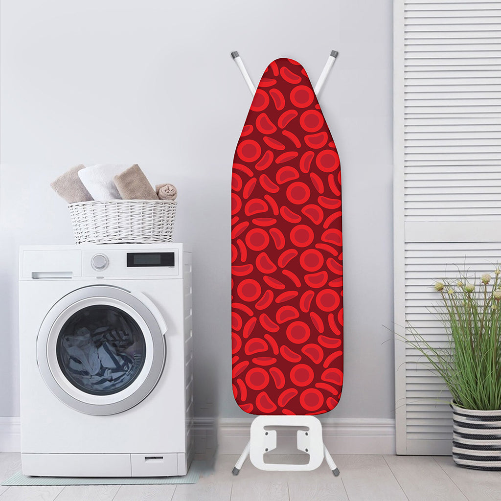Red Blood Cells Pattern Print Ironing Board Cover