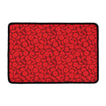 Red Blood Cells Pattern Print Kitchen Mat