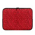 Red Blood Cells Pattern Print Laptop Sleeve