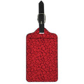 Red Blood Cells Pattern Print Luggage Tag